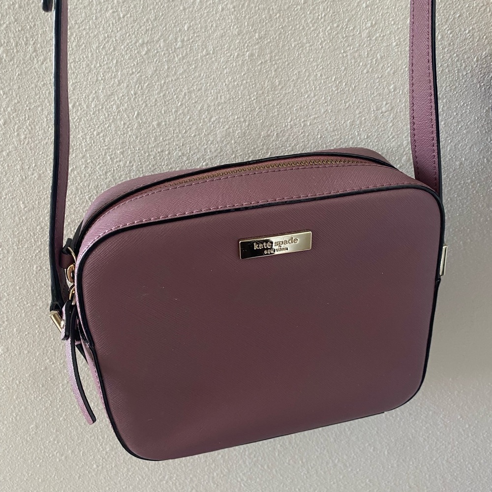 Kate Spade Dusty Rose/Mauve Leather Handbag